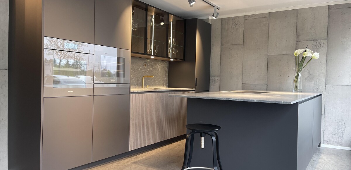 Eggersmann-Einbauküche Modell Modena Samtlack