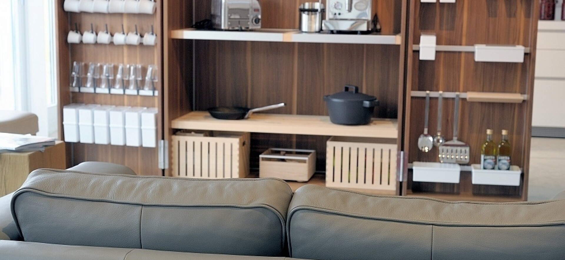 2018 immer noch ein Hingucker: Küchenschränke, die's in sich haben